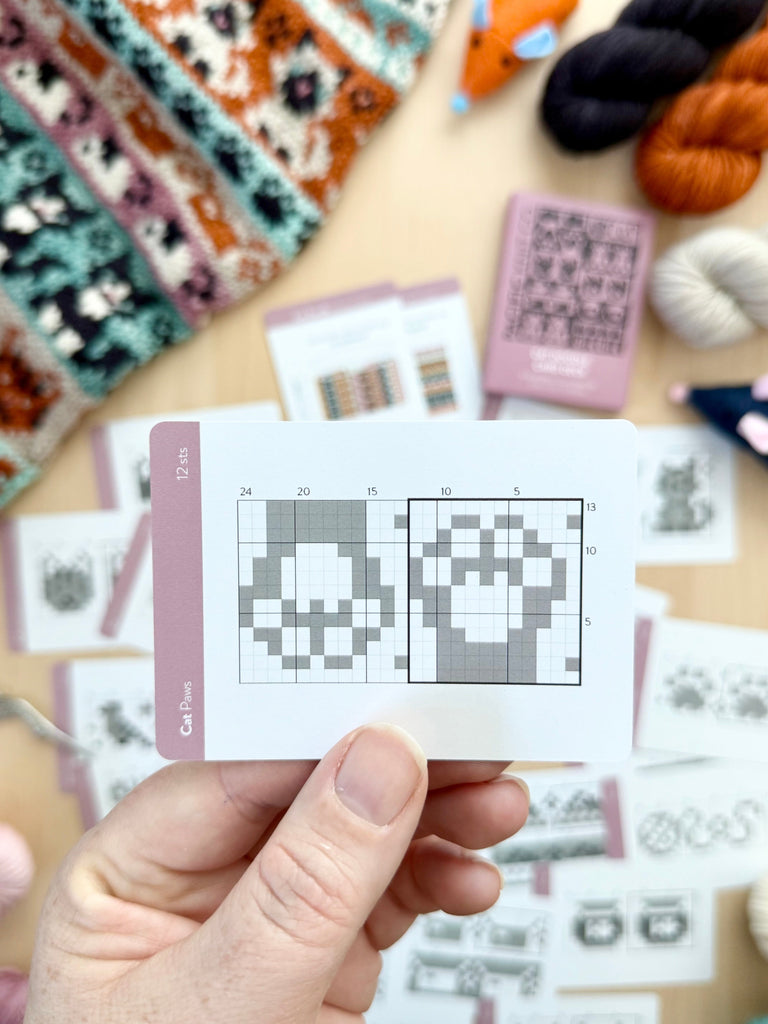 Pacific Knit Co. Tools & Gifts Cat Doodle Card Deck (expansion)
