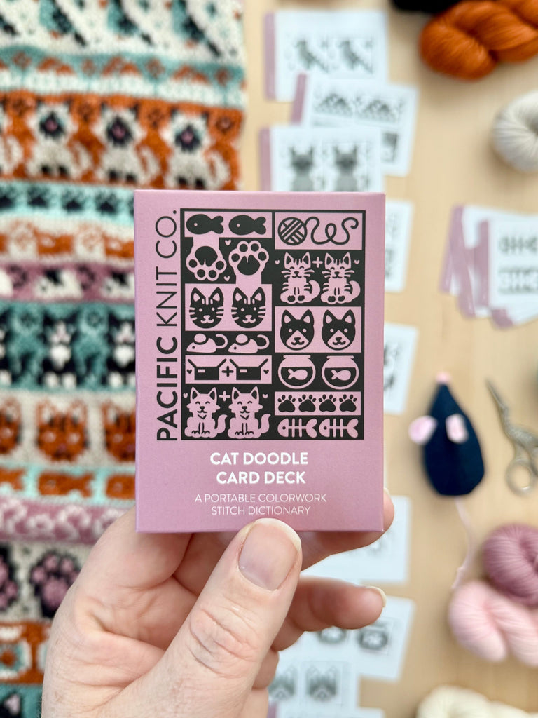 Pacific Knit Co. Tools & Gifts Cat Doodle Card Deck (expansion)