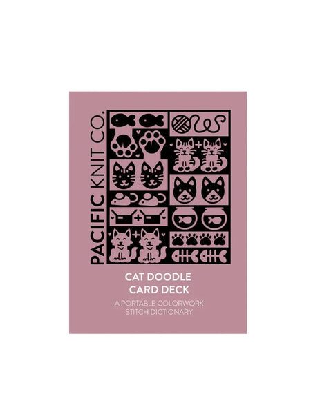 Pacific Knit Co. Tools & Gifts Cat Doodle Card Deck (expansion)