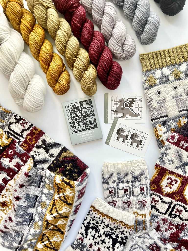 Pacific Knit Co. Tools & Gifts Fantasy Doodle Card Deck (expansion)