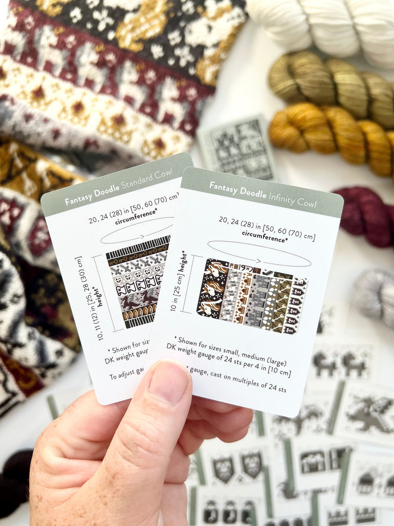 Pacific Knit Co. Tools & Gifts Fantasy Doodle Card Deck (expansion)