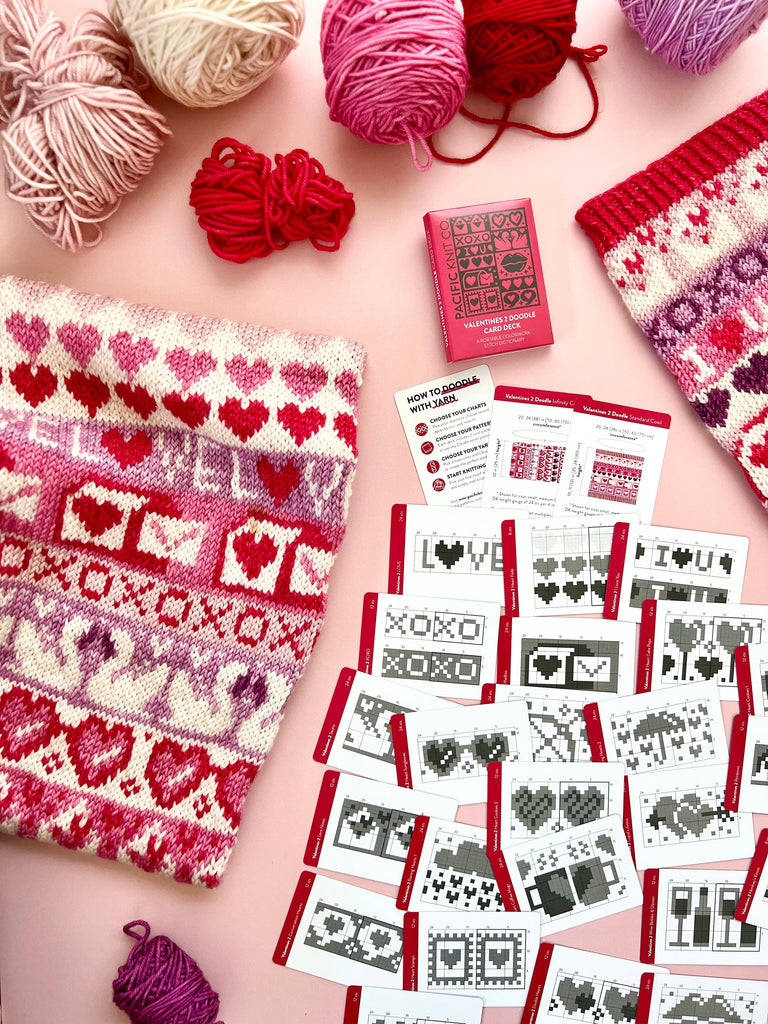 Pacific Knit Co. Tools & Gifts Valentine Doodle Card Deck (expansion)