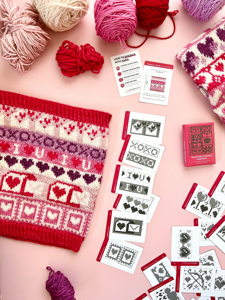 Pacific Knit Co. Tools & Gifts Valentine Doodle Card Deck (expansion)
