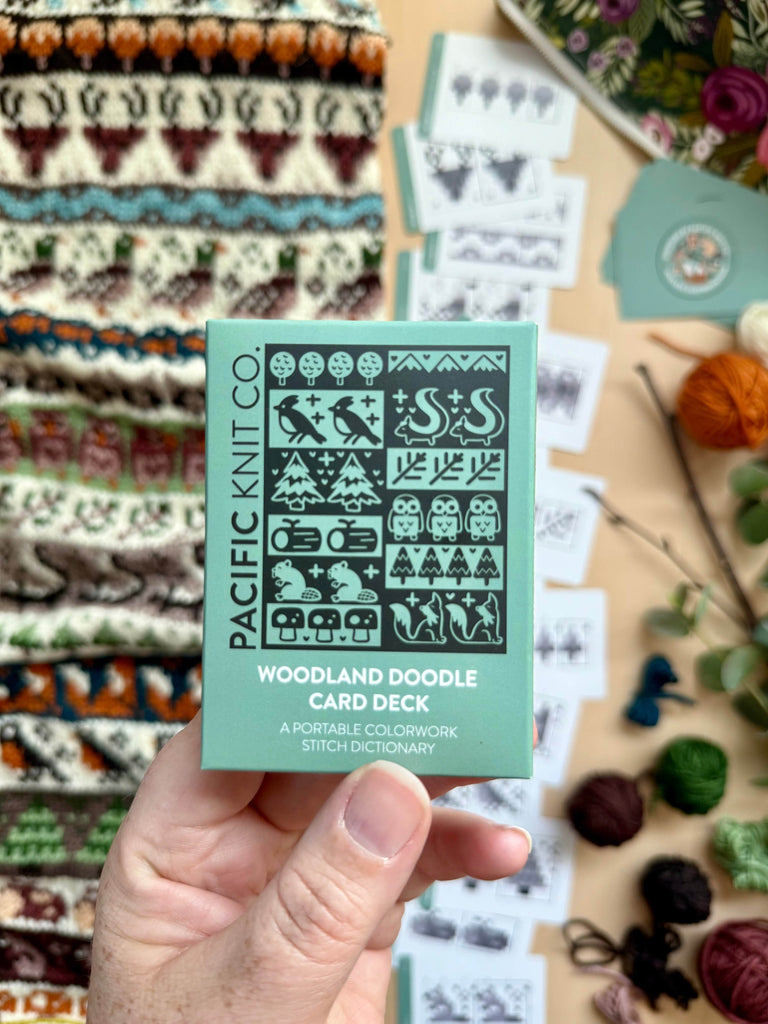 Pacific Knit Co. Tools & Gifts Woodland Doodle Card Deck (expansion)