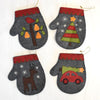 Rachels of Greenfield Kit Charcoal Mitten Ornament Kit