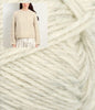 Sandnes Garn Kit 1021 Light Grey Melange / XS & S - 41.5-43" Finished Bust Loom Sweater Kit — Sandnes Garn ATLAS
