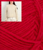 Sandnes Garn Kit 4219 True Red / XS & S - 41.5-43" Finished Bust Loom Sweater Kit — Sandnes Garn ATLAS