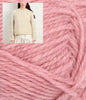 Sandnes Garn Kit 4523 PK Rosewater Melange / XS & S - 41.5-43" Finished Bust Loom Sweater Kit — Sandnes Garn ATLAS