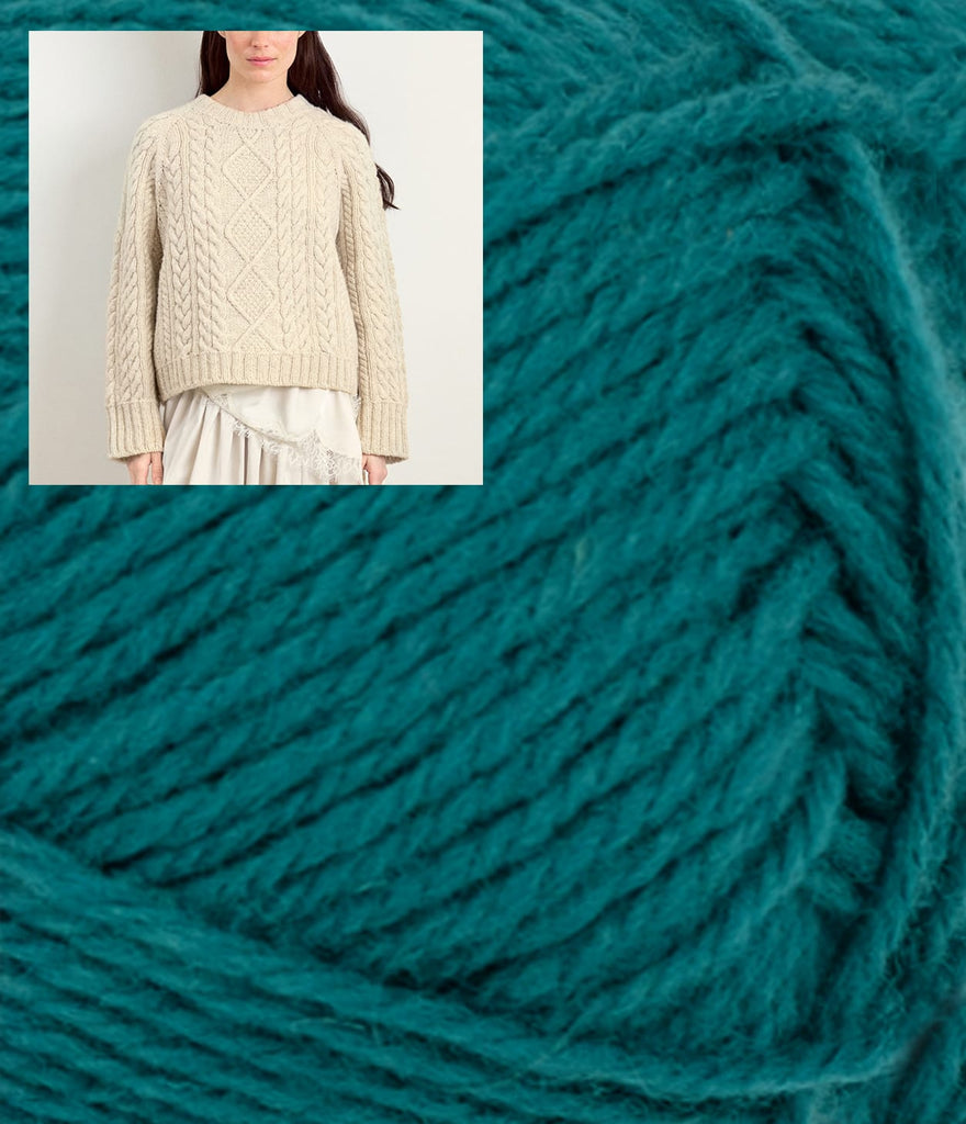 Sandnes Garn Kit 6864 PK Atlantic / XS & S - 41.5-43" Finished Bust Loom Sweater Kit — Sandnes Garn ATLAS