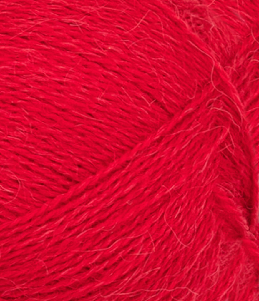 Sandnes Garn Yarn 4219 True Red Alpakka Folgetrad