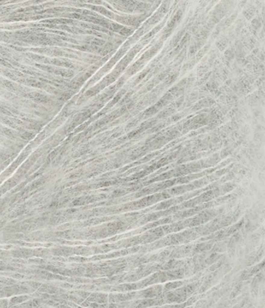 Sandnes Garn Yarn 1022 Light Grey Melange Tynn Silk Mohair