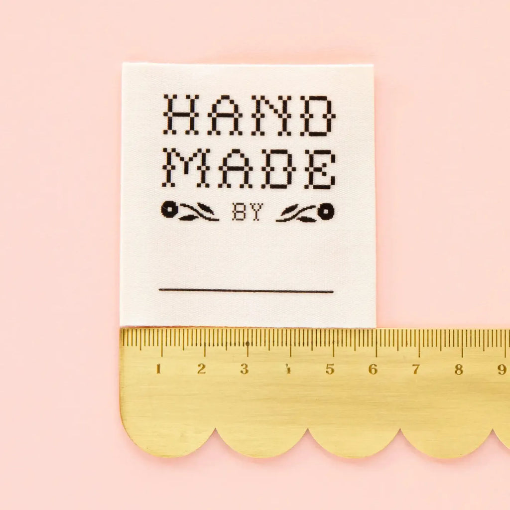 Sarah Hearts Notions Crafty Handmade sew in label