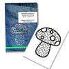 Socorro Society Stitching Mending Magic Mushroom Stick & Stitch Pattern – Medium