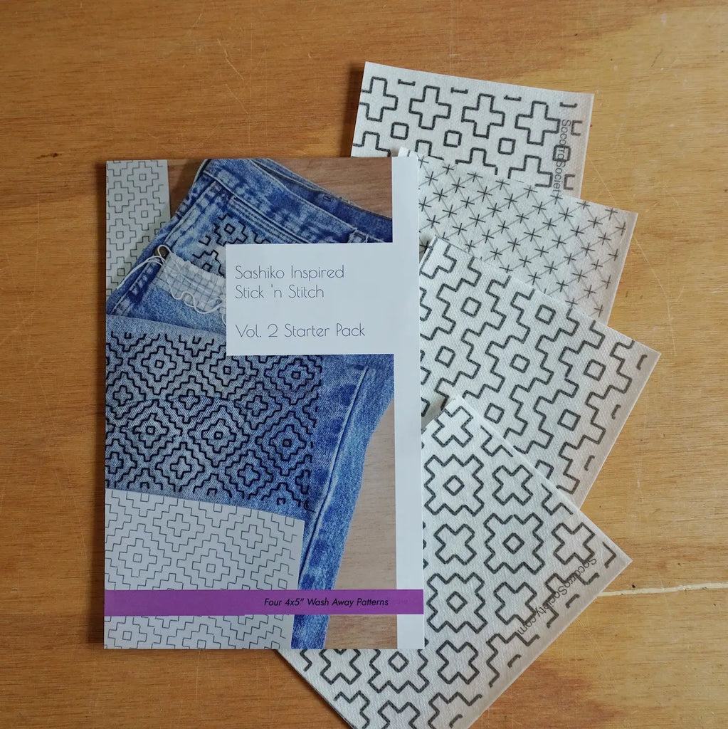 Socorro Society Stitching Vol. 2 -  Inspired Mending Stick & Stitch Patterns