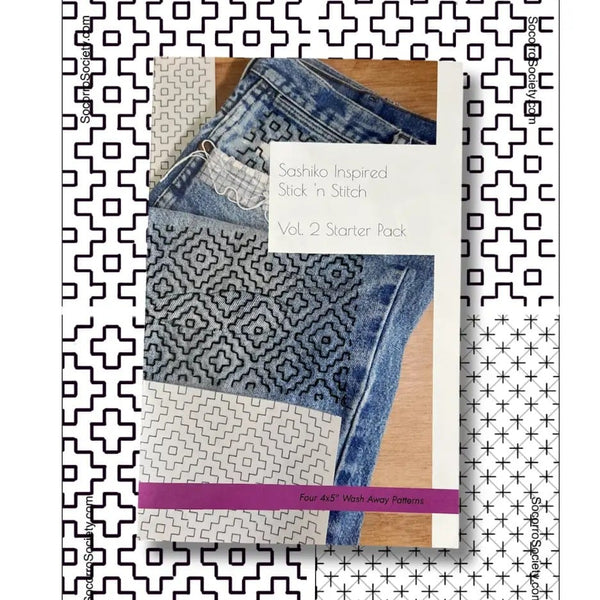 Socorro Society Stitching Vol. 2 -  Inspired Mending Stick & Stitch Patterns