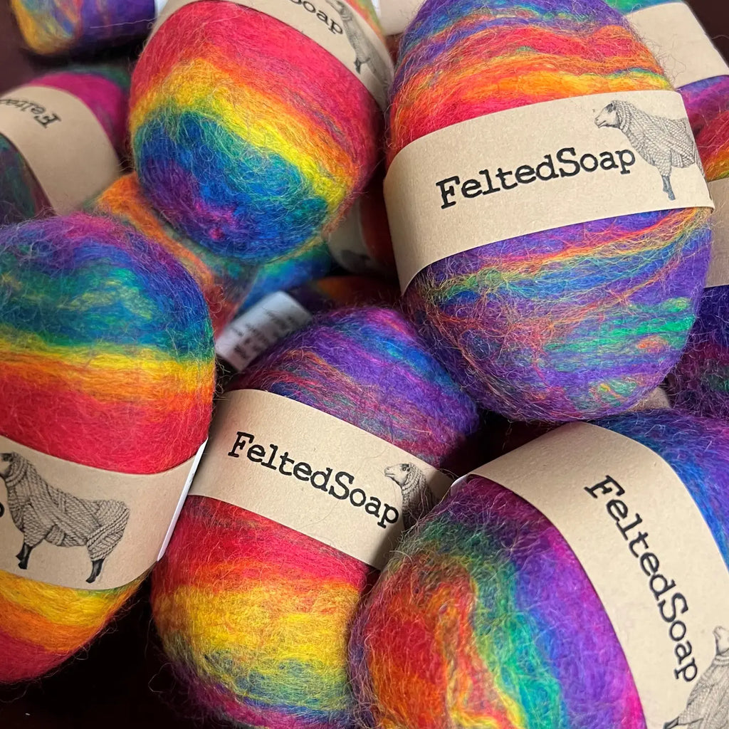 Twisted Purl Brights Felted Soap