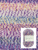 West Yorkshire Spinners Yarn 1244 Purple Emperor Signature 4ply- Butterflies