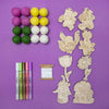Woodsy Craft Co. Kit Fairy Garden DIY Garland Kit