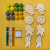 Woodsy Craft Co. Kit Sunflower DIY Garland Kit