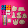 Woodsy Craft Co. Kit Surf DIY Garland Kit