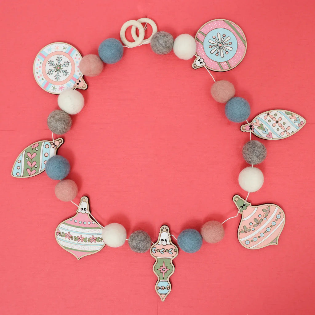 Woodsy Craft Co. Kit Vintage Ornament Garland Kit