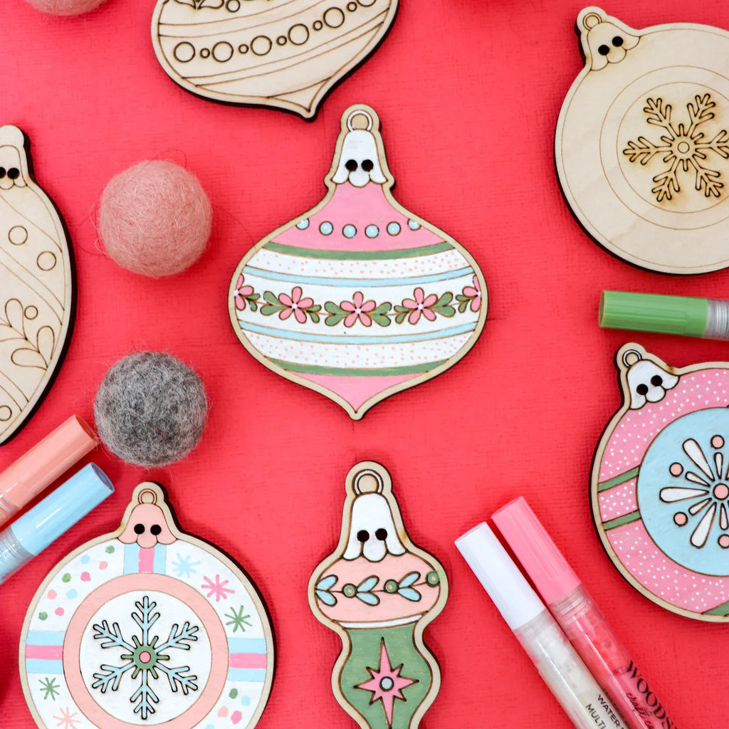 Woodsy Craft Co. Kit Vintage Ornament Garland Kit