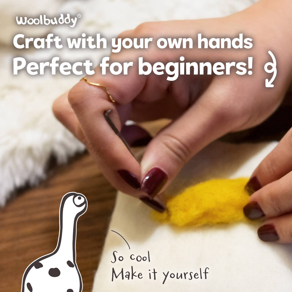 Woolbuddy Needlefelting Brachiosaurus Needle Felting Kit