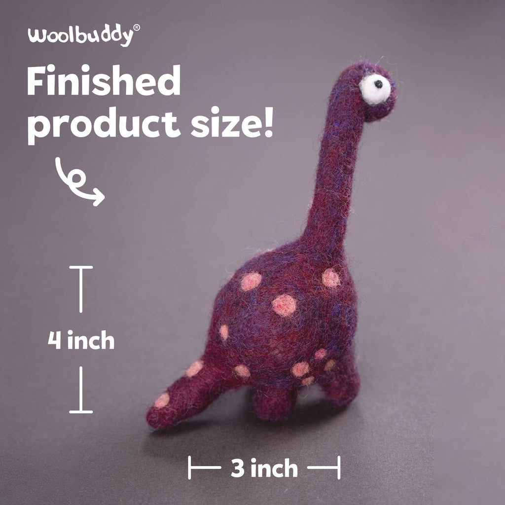Woolbuddy Needlefelting Brachiosaurus Needle Felting Kit
