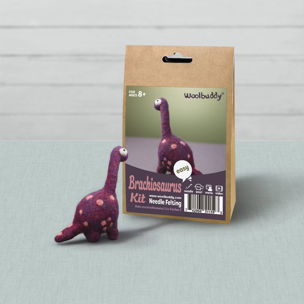 Woolbuddy Needlefelting Brachiosaurus Needle Felting Kit