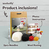 Woolbuddy Needlefelting Chicken Needle Felting Kit