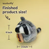 Woolbuddy Needlefelting Raccoon Needle Felting Kit