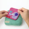 Woolbuddy Needlefelting Teal Small Wool Mat