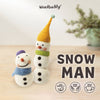 Woolbuddy Needlefelting Snowman Needle Felting Kit