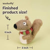 Woolbuddy Needlefelting Squirrel Needle Felting Kit