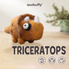 Woolbuddy Needlefelting Triceratops Needle Felting Kit