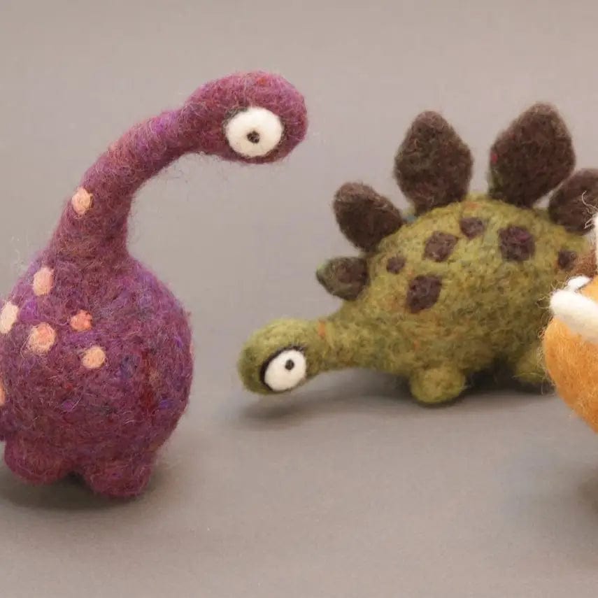 Woolbuddy Needlefelting Woolbuddy Dinosaur Needle Felting Kit