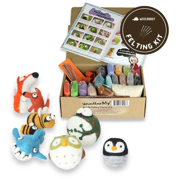 Woolbuddy Needlefelting Woolbuddy Needle Felting Starter Kit