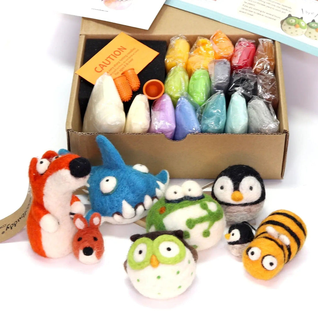 Woolbuddy Needlefelting Woolbuddy Needle Felting Starter Kit