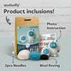 Woolbuddy Needlefelting Yeti Needle Felting Kit
