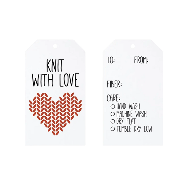 AdKnits Knit with Love Gift Tags