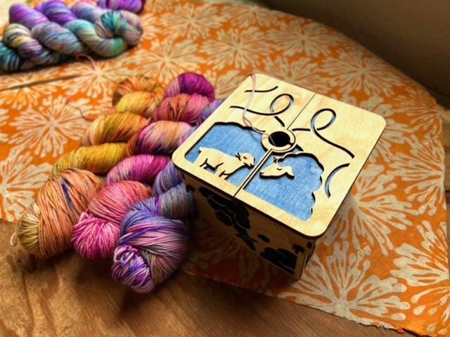 Dream in Color Tools & Gifts Yarn Box ~ The Story of Wool
