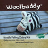 Ewe-nique Knits Zebra Wool Buddy Needle Felting Kits