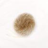 Schildkraut Fur Co. Tools & Gifts Dyed Blush Fox Fur Pompoms by Schildkraut