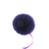Schildkraut Fur Co. Tools & Gifts Dyed Dark Purple Fox Fur Pompoms by Schildkraut