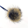 Schildkraut Fur Co. Tools & Gifts Dyed Marine Finn Raccoon Fur Pompoms by Schildkraut