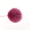 Schildkraut Fur Co. Tools & Gifts Dyed Rose Fox Fur Pompoms by Schildkraut
