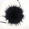 Schildkraut Fur Co. Tools & Gifts Dyed Starlight Black Finn Fur Pompoms by Schildkraut