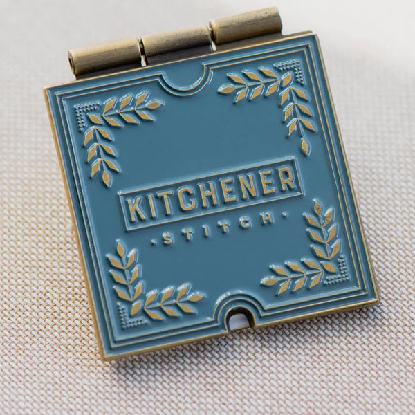 Twig & Horn Kitchner Stitch Enemal Pin